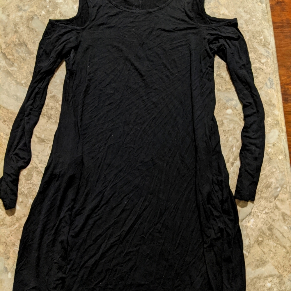 Cold shoulder dress